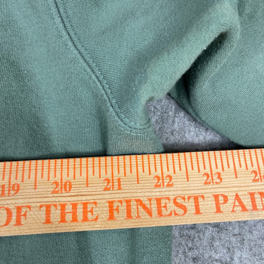 The North Face Graphic Pullover Hoodie Mens Lg Green Terry Grizzly Bear Mountain - Picture 7 of 16
